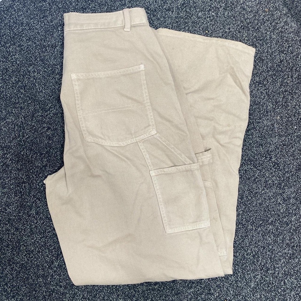Beige Carpenter Streetwear Pants from Garage